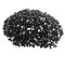 Fire Glass 10 LBS High-Temperature Resistant Fireplace Rocks Black Firepit Glass Rocks
